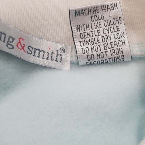 NWT Hasting & Smith blue reindeer sweatshirt Sz M - Picture 8 of 8